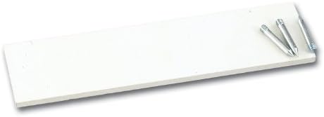 צלחת קנקן הגודל הרשמי של Champion עם דוקרני מתכת, לבנים, 24 x 6 x 1