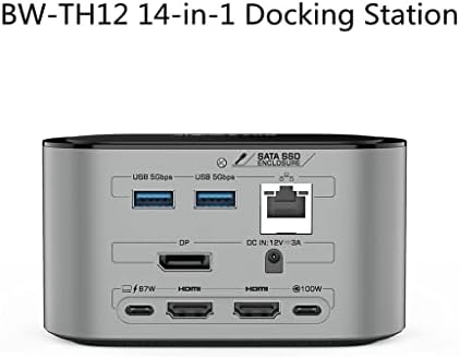 LHLLHL 14-in-1 USB C תחנת עגינה מחשב מחשב אביזרי מחשב Extensor USB רכזת נייד אביזרים סוג C SD/TF משבצת