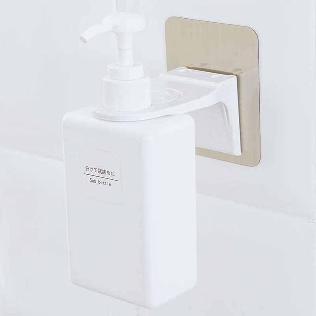 קיר יניקה נטול אגרוף מקלחת ג'ל מאחסון בקבוקים מתלה מחזיק סבון נוזלי בית מטבח שמפו אמבטיה אחסון פלסטיק מארגן