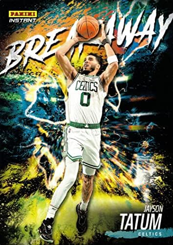 2022-23 פריצה מיידית של פאניני B1 Jayson Tatum Card כדורסל Celtics