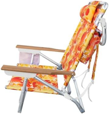כיסא חוף התרמיל של הארלי דלוקס, גודל אחד, מנדרינה