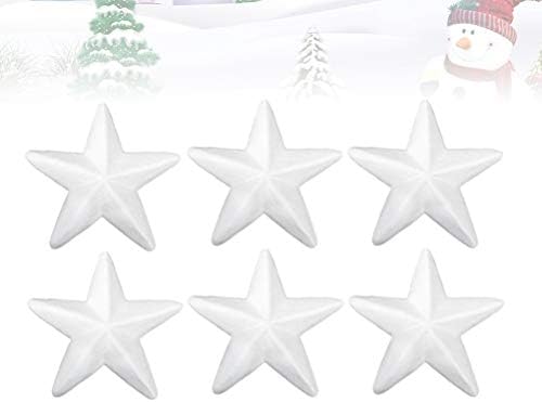 מדבקות חלל של נוליטוי תבניות קצף בצורת עץ חג המולד 30 יחידות כוכבי קצף מלאכה קצף צורה לבנה לקישוטים של קישוטי חג המולד